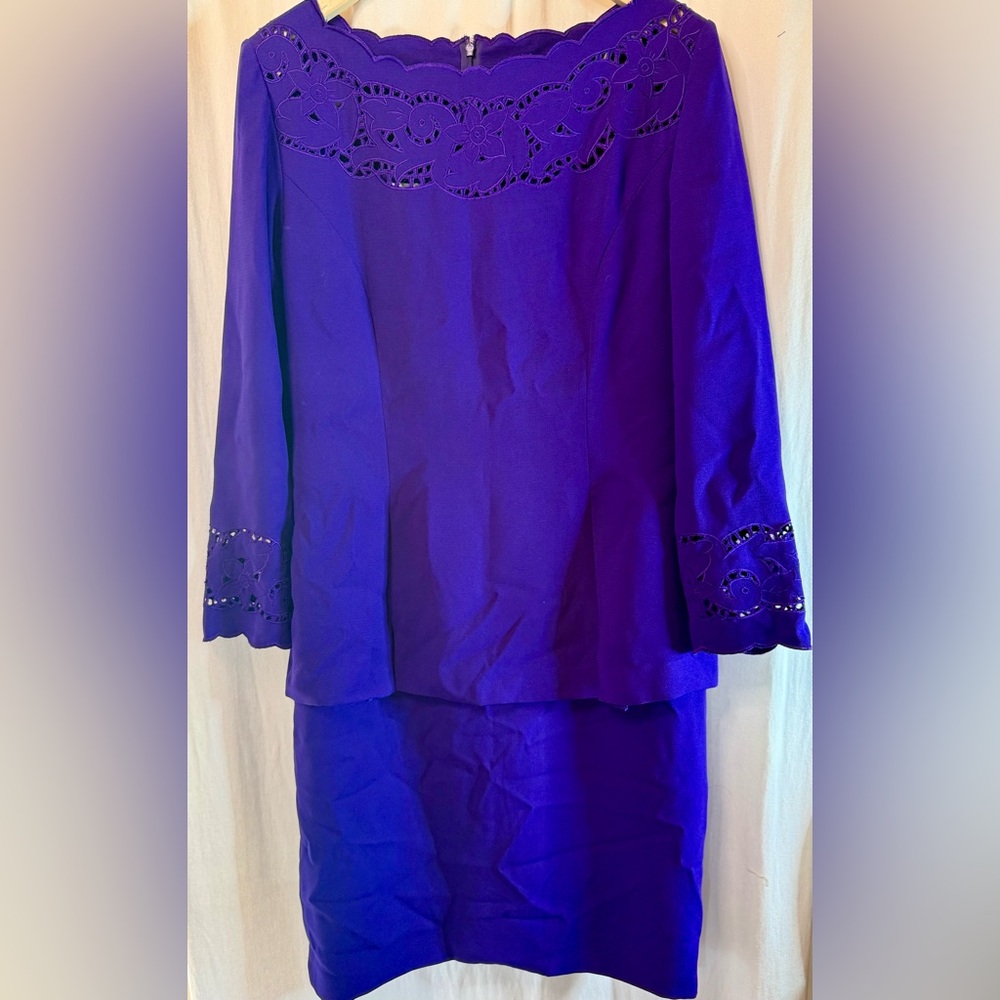 Vintage Anne Crimmins for Umi Collections Midi Dress